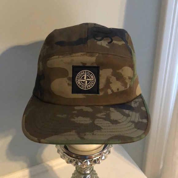baby stone island hat